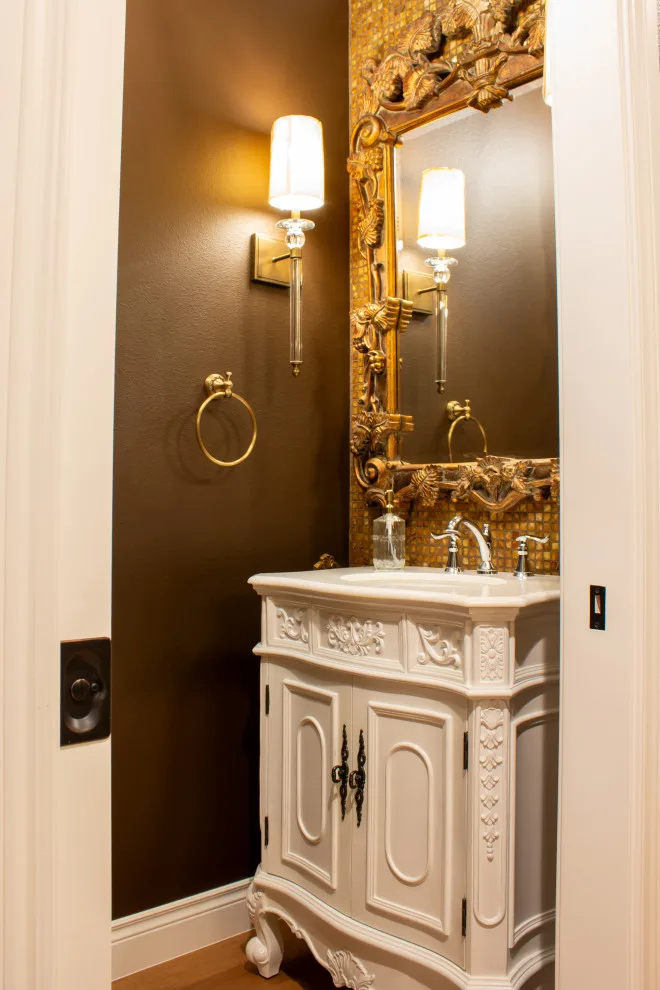 Slocum Custom Home - Main and Powder Bathroom by Robbins Construction - Photo 20