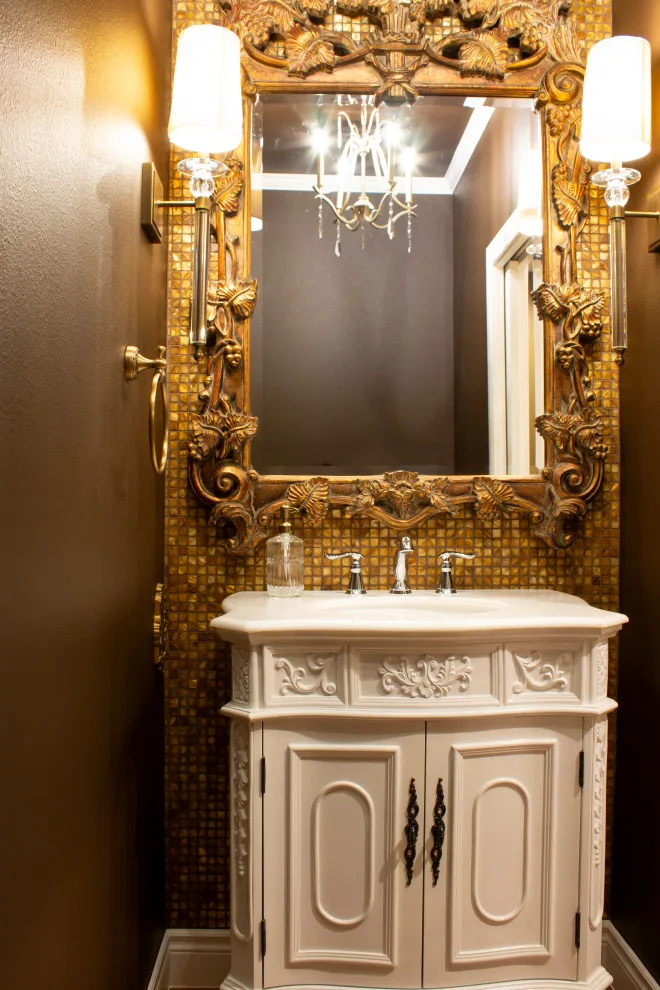 Slocum Custom Home - Main and Powder Bathroom by Robbins Construction - Photo 2