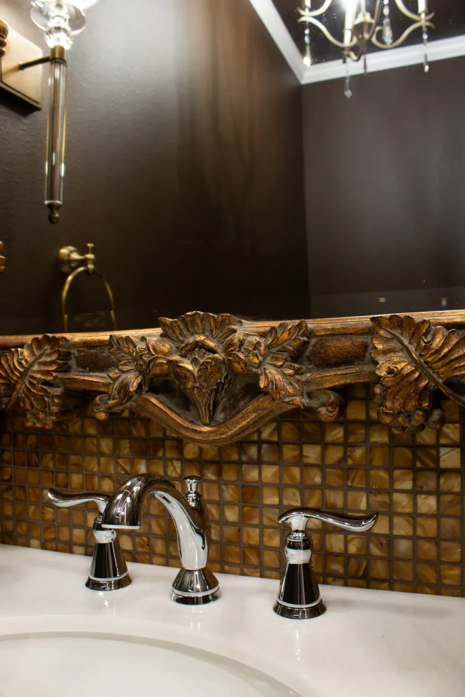 Slocum Custom Home - Main and Powder Bathroom by Robbins Construction - Photo 17