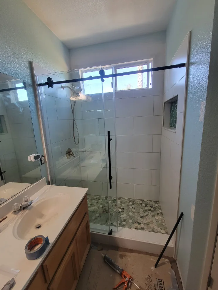 Elk Grove Bathroom Shower Renovation by House On The Hill Construction LLC - Photo 12