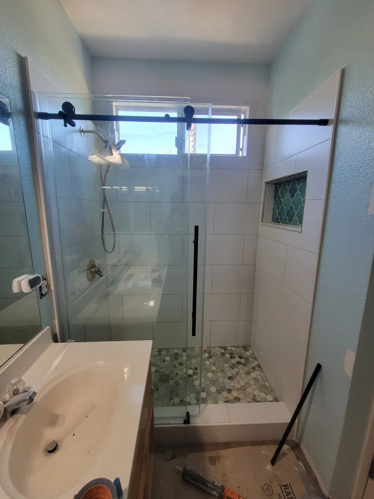 Elk Grove Bathroom Shower Renovation by House On The Hill Construction LLC - Photo 5