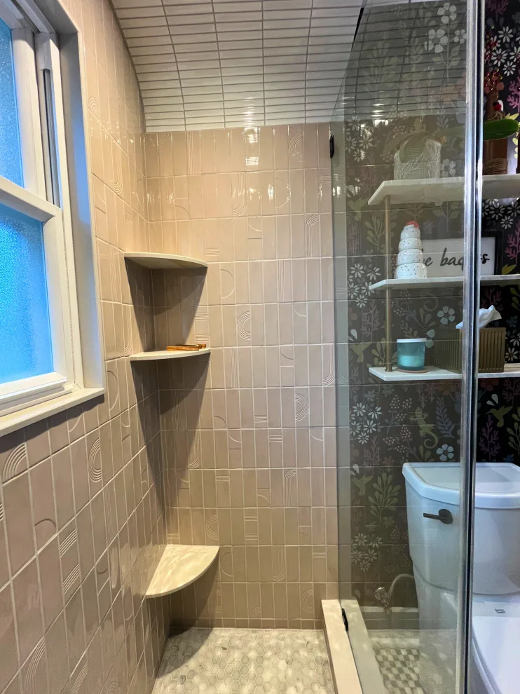 Compact Bathroom/Shower Renovation by Designer Builders Inc. - Photo 3