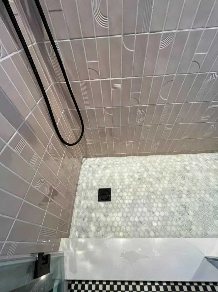 Compact Bathroom/Shower Renovation by Designer Builders Inc. - Photo 7