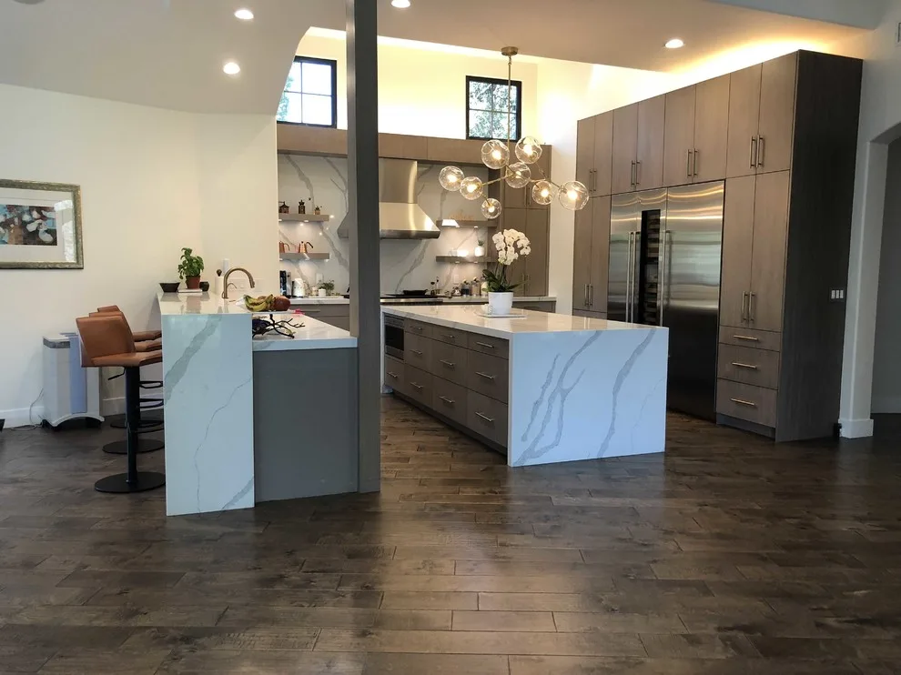 Contemporary kitchen renovation by APlus Interior Design & Remodeling - Photo 2