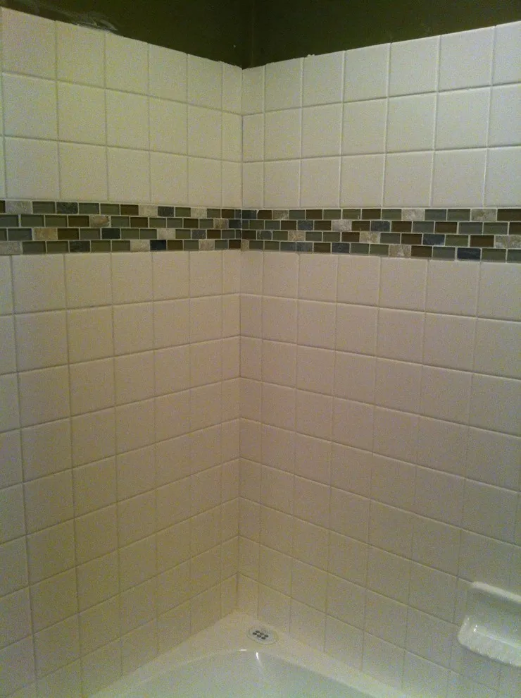 tiled border soaking bubble bath by Home Preservation Specialists Inc - Photo 3