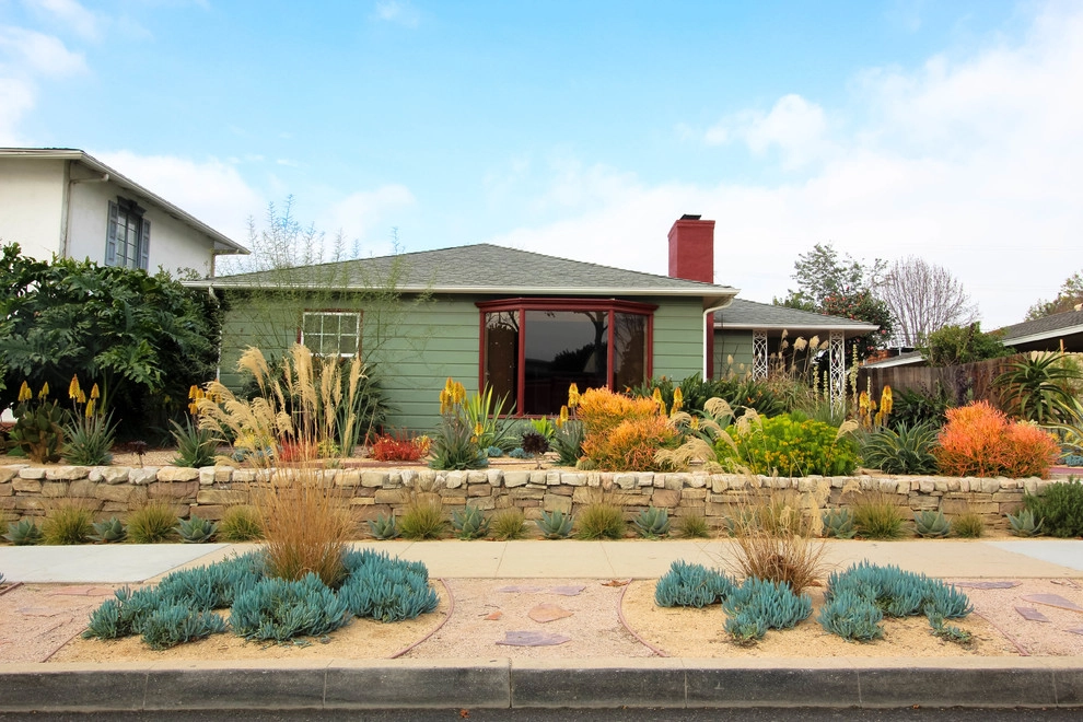 California Heights Craftsman Xeriscape by California Eco Design, Inc. - Photo 6