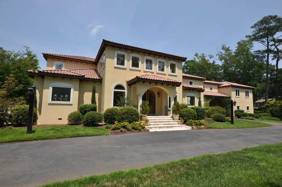 Linkhorn Spanish-Inspired Home Construction - Exterior by Mike Simon Construction Corp - Photo 3