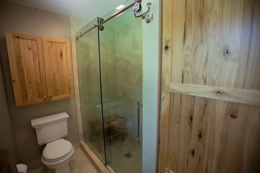 Midland, MI Stacked Stone Luxury Bathroom by Griggs Building & Design Group - Photo 6
