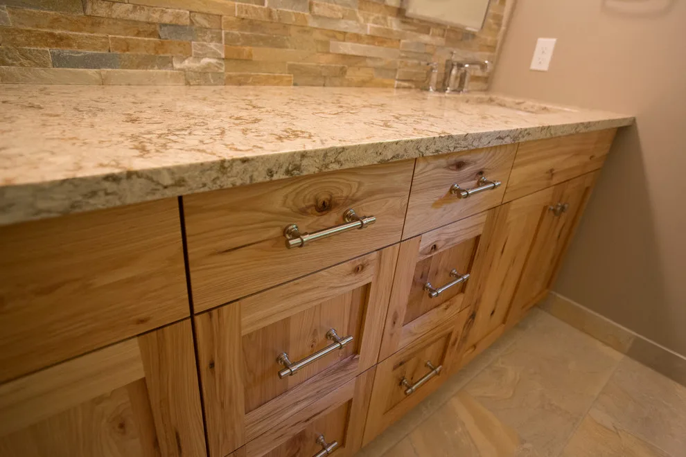 Midland, MI Stacked Stone Luxury Bathroom by Griggs Building & Design Group - Photo 2