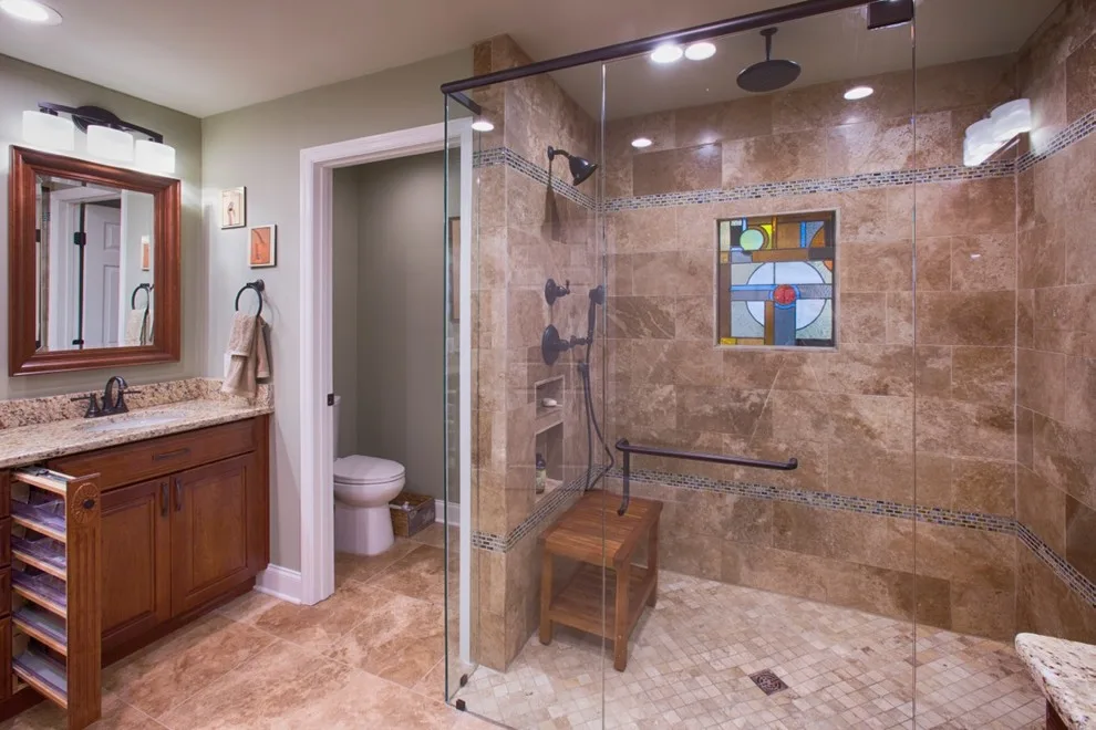 Colored Glass by Frank's Home Maintenance And General Contracting - Photo 9