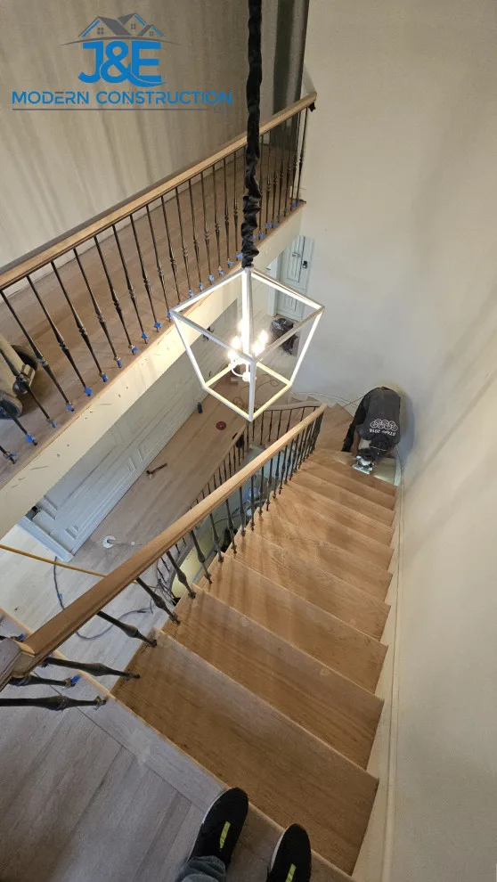 Entryway and Staircase Remodel by J&E Modern Construction LLC - Photo 9