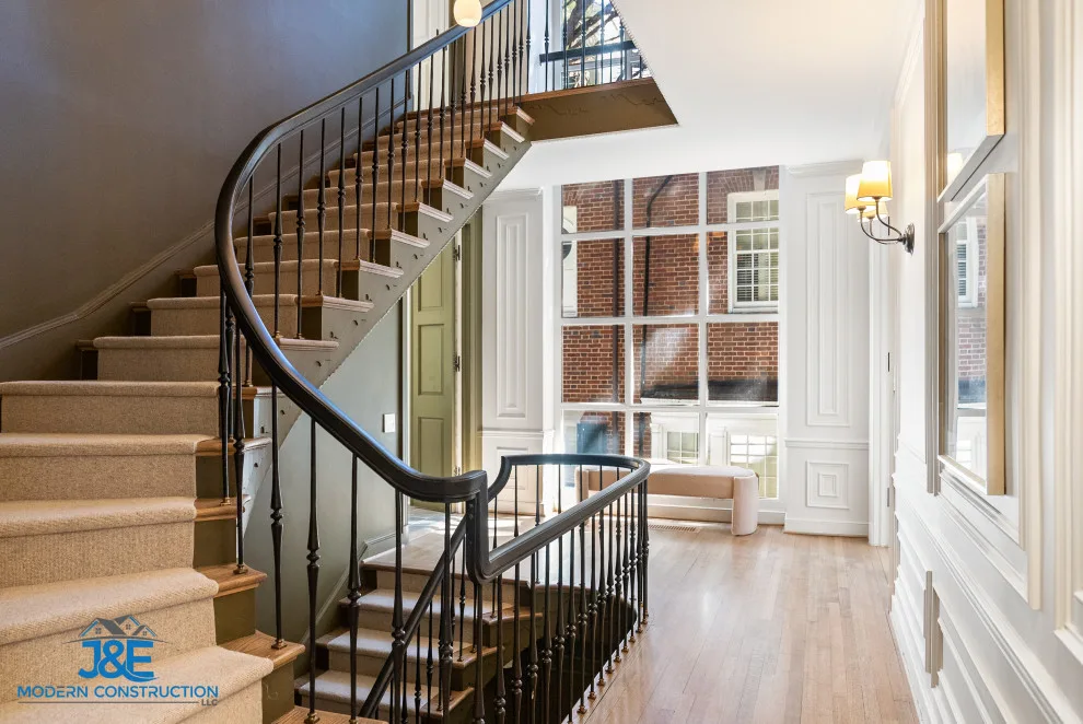 Entryway and Staircase Remodel by J&E Modern Construction LLC - Photo 11