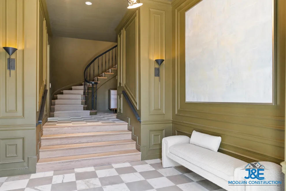 Entryway and Staircase Remodel by J&E Modern Construction LLC - Photo 3