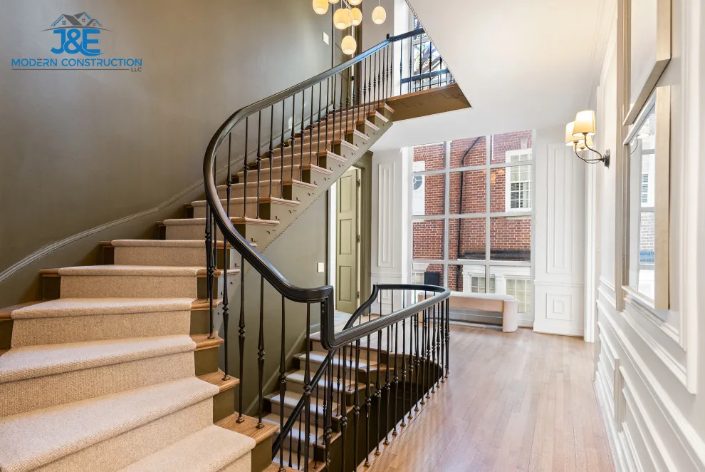 Entryway and Staircase Remodel by J&E Modern Construction LLC - Photo 16