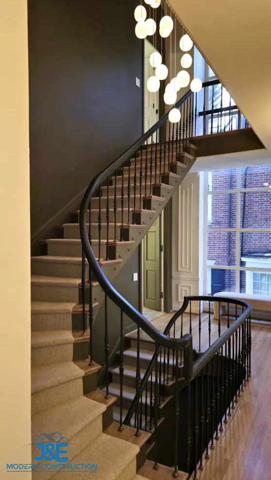 Entryway and Staircase Remodel by J&E Modern Construction LLC - Photo 33