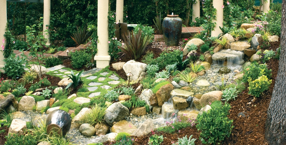 Stream With Bubbling Urn Fountains by California Waterscapes - Photo 10