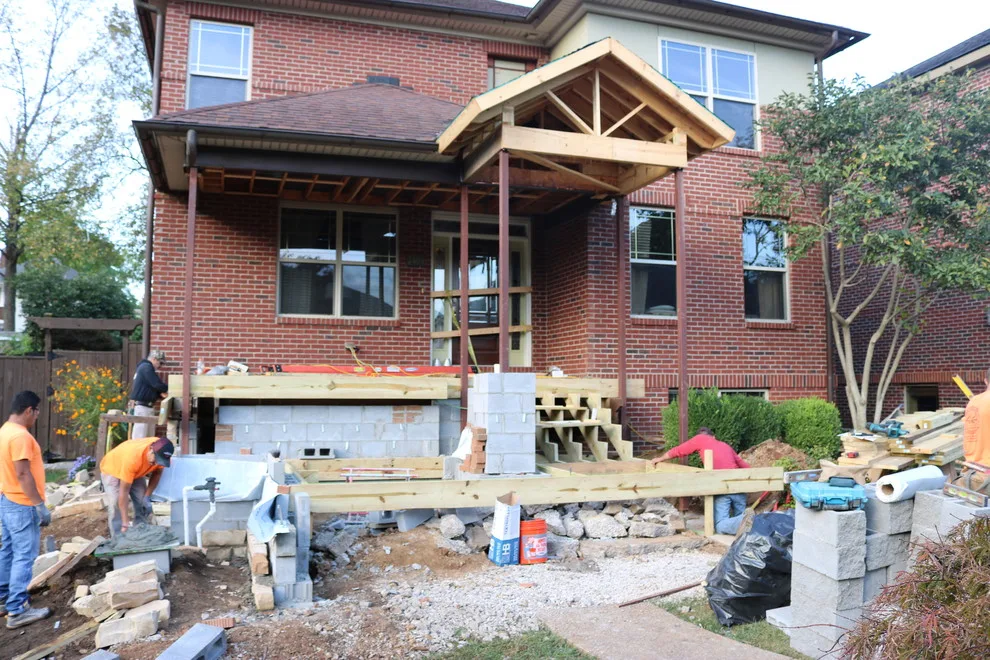 Elegant Entryway Porch by Vincent Abell Contracting - Photo 5