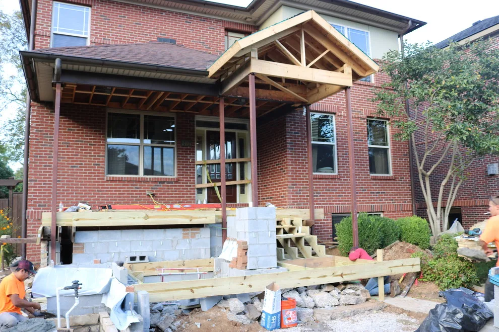Elegant Entryway Porch by Vincent Abell Contracting - Photo 8