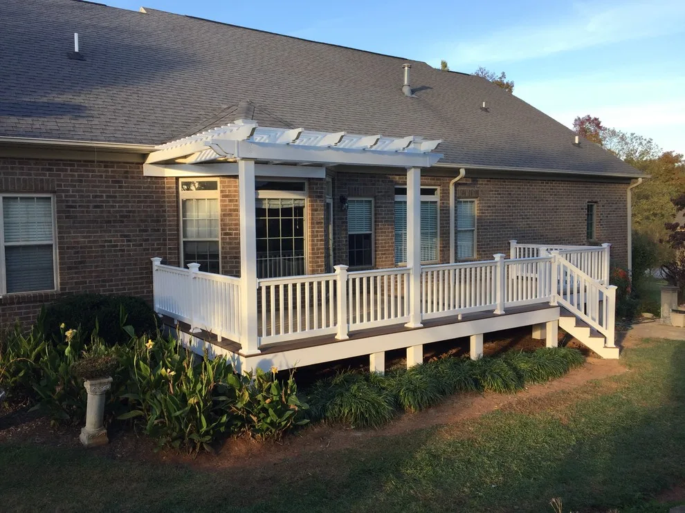 Steeplegate Patio and Arbor by Badin Lake Builders - Photo 2