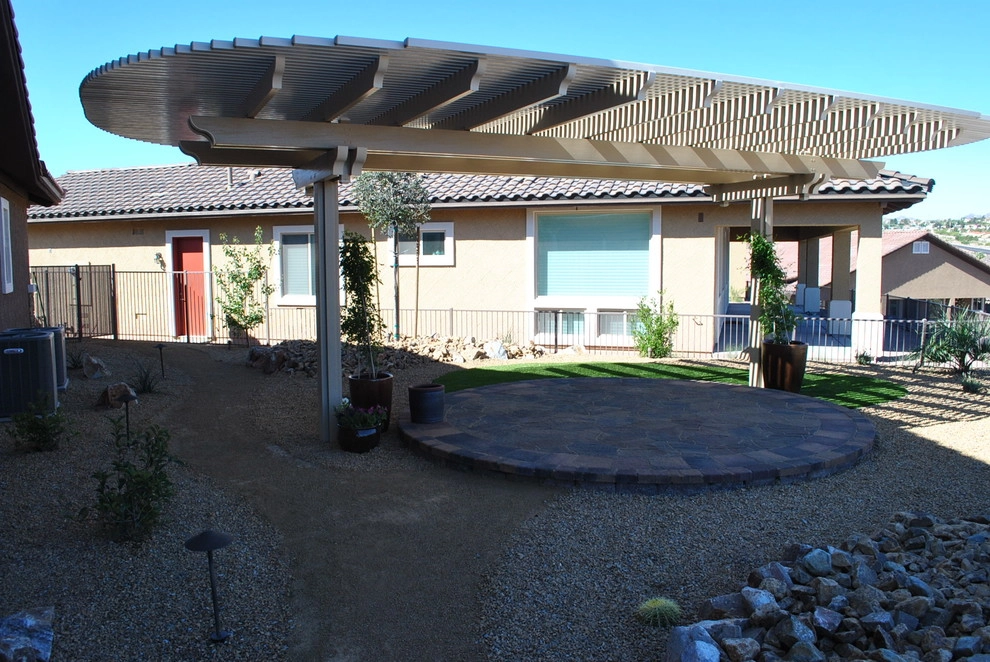 Back Yard Landscape and Pavers by Living Water Lawn And Garden - Photo 4