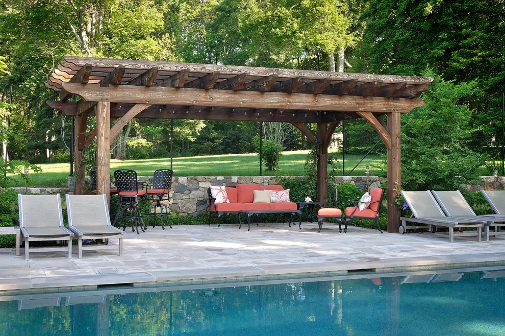 Rock Pool Pavilion and Arbor by Lancor Construction Group, Inc. - Photo 7