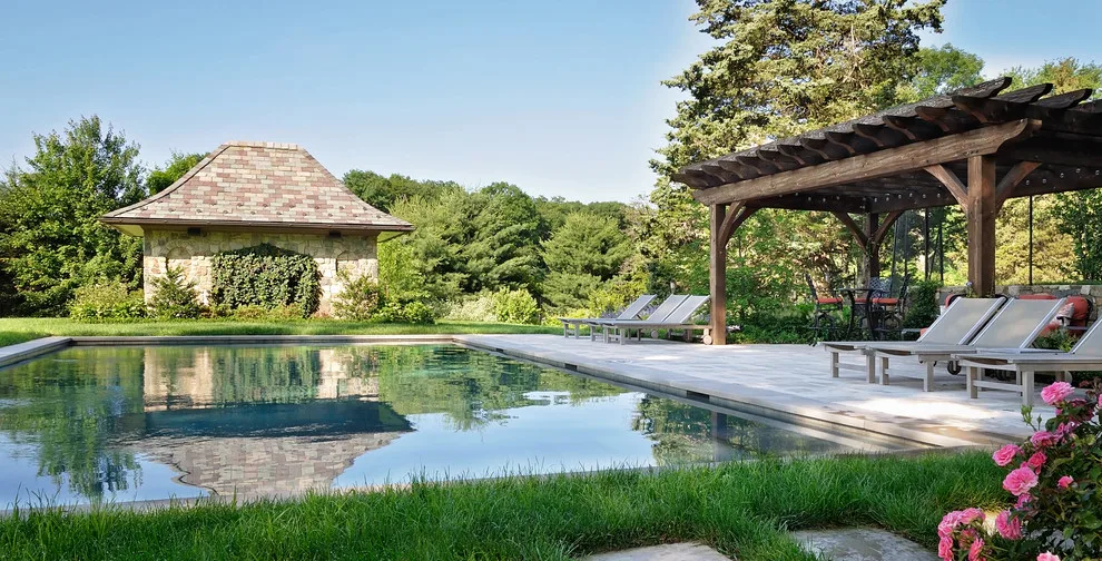 Rock Pool Pavilion and Arbor by Lancor Construction Group, Inc. - Photo 3