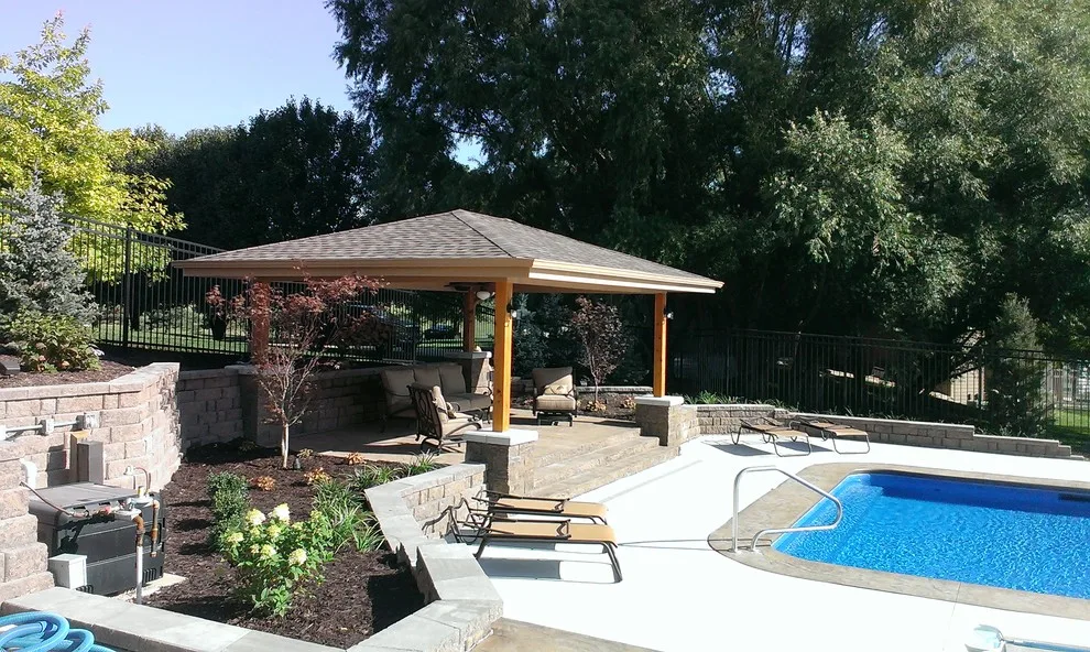 Stringer's garden swimming pool by Cornerstone Remodeling, Inc. - Photo 2