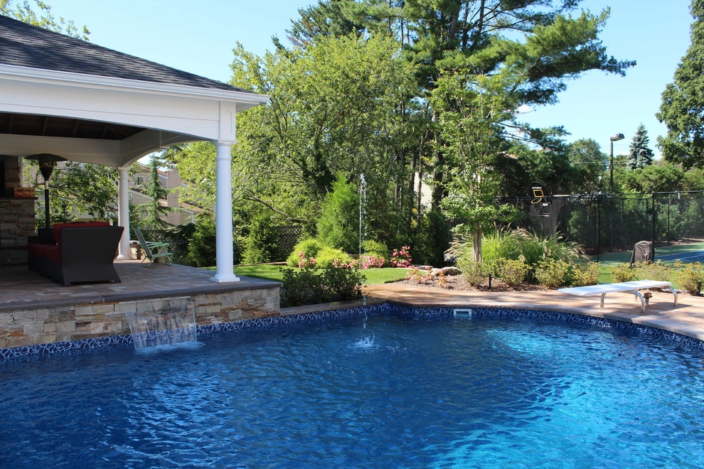 Dix Hills Back Yard Oasis by Long Island Landscape Designs Inc - Photo 12