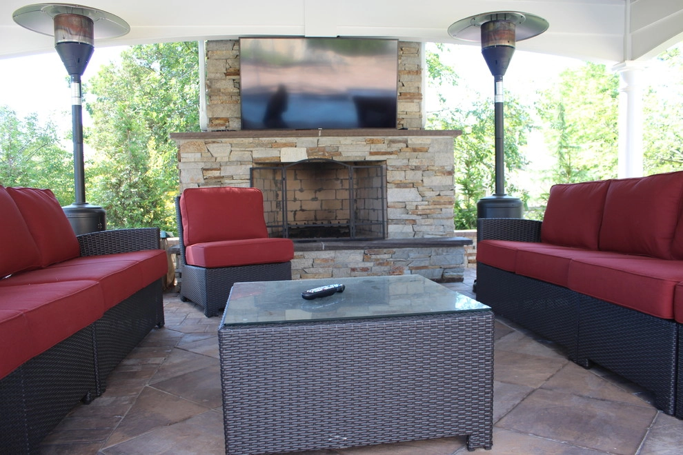 Dix Hills Back Yard Oasis by Long Island Landscape Designs Inc - Photo 38