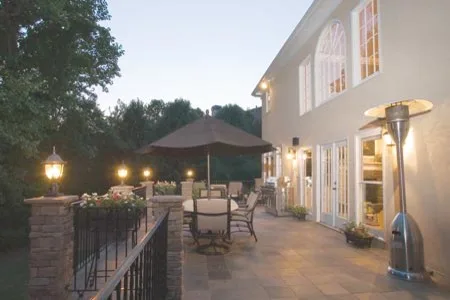 Stucco and Slate Deck and Porch by Lone Star Construction - Photo 6