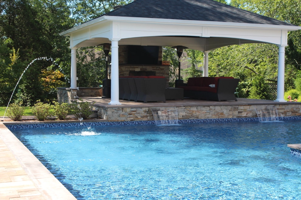 Dix Hills Back Yard Oasis by Long Island Landscape Designs Inc - Photo 27