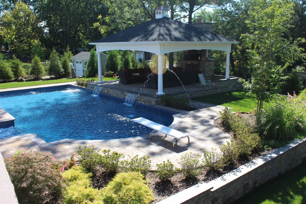Dix Hills Back Yard Oasis by Long Island Landscape Designs Inc - Photo 25