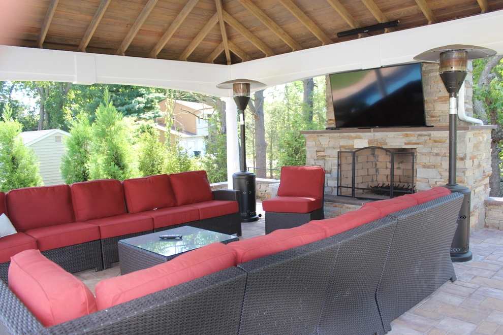 Dix Hills Back Yard Oasis by Long Island Landscape Designs Inc - Photo 33