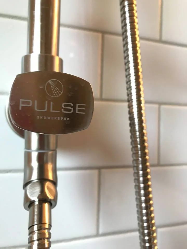 Open Shower with Subway Tile by Renata Renovations LLC - Photo 3