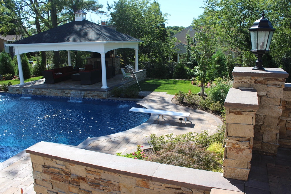 Dix Hills Back Yard Oasis by Long Island Landscape Designs Inc - Photo 48