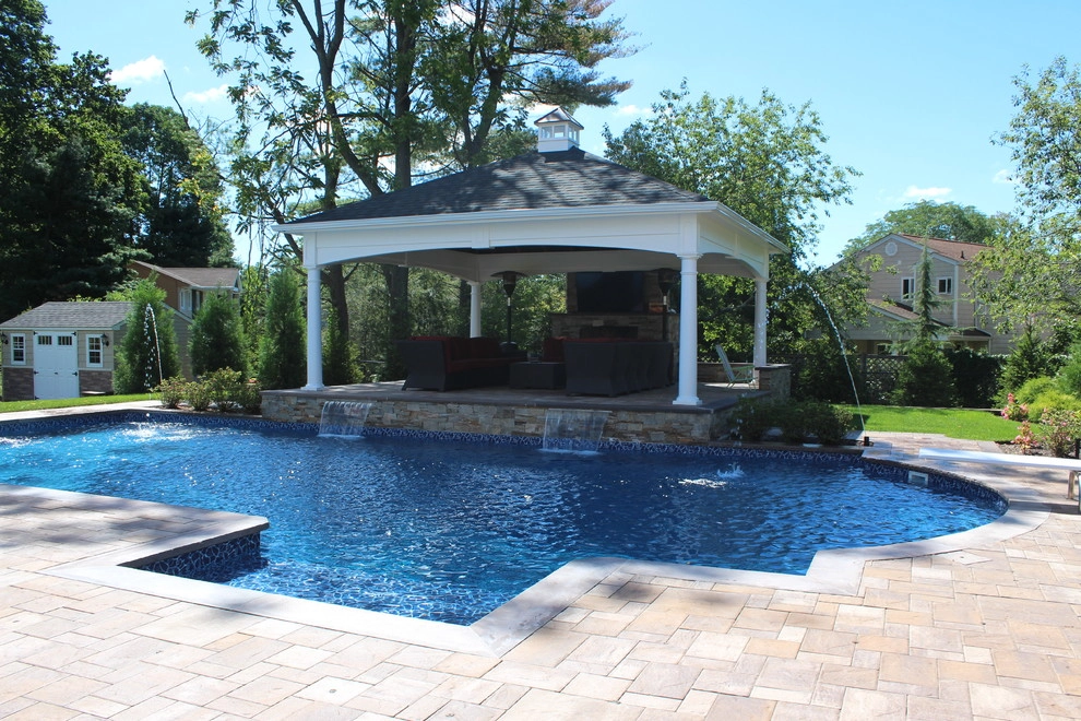Dix Hills Back Yard Oasis by Long Island Landscape Designs Inc - Photo 2