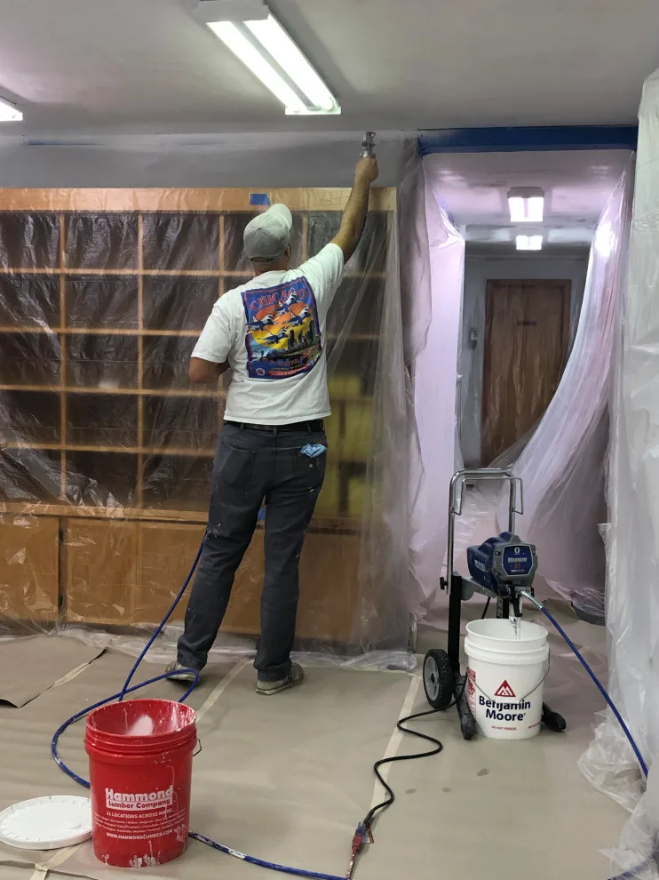 Sunrise Eye Care Ceiling Upgrade by Pine State Builders - Photo 3