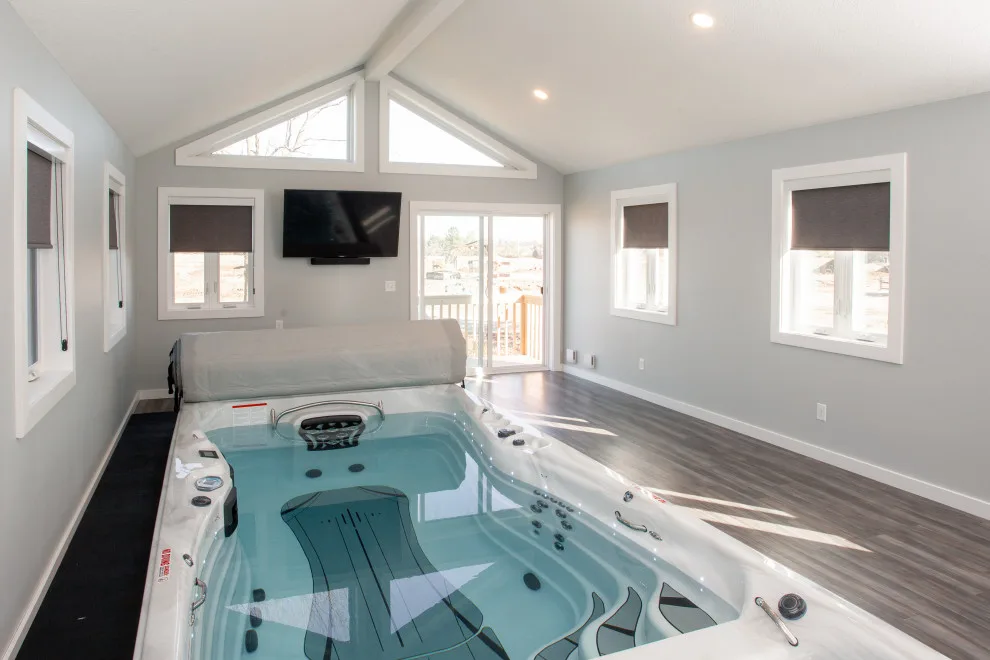 Swim Spa Room Expansion by Miracle Contracting Inc. - Photo 3
