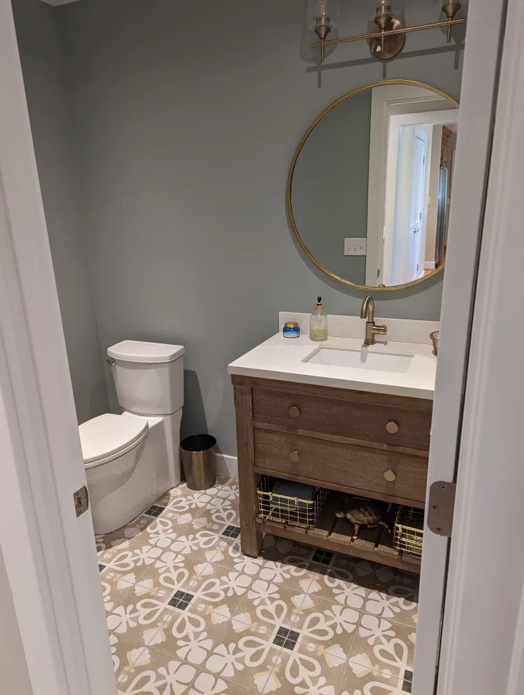 Symmes Township Laundry and Powder Room by SDC Custom Homes & Remodeling - Photo 3