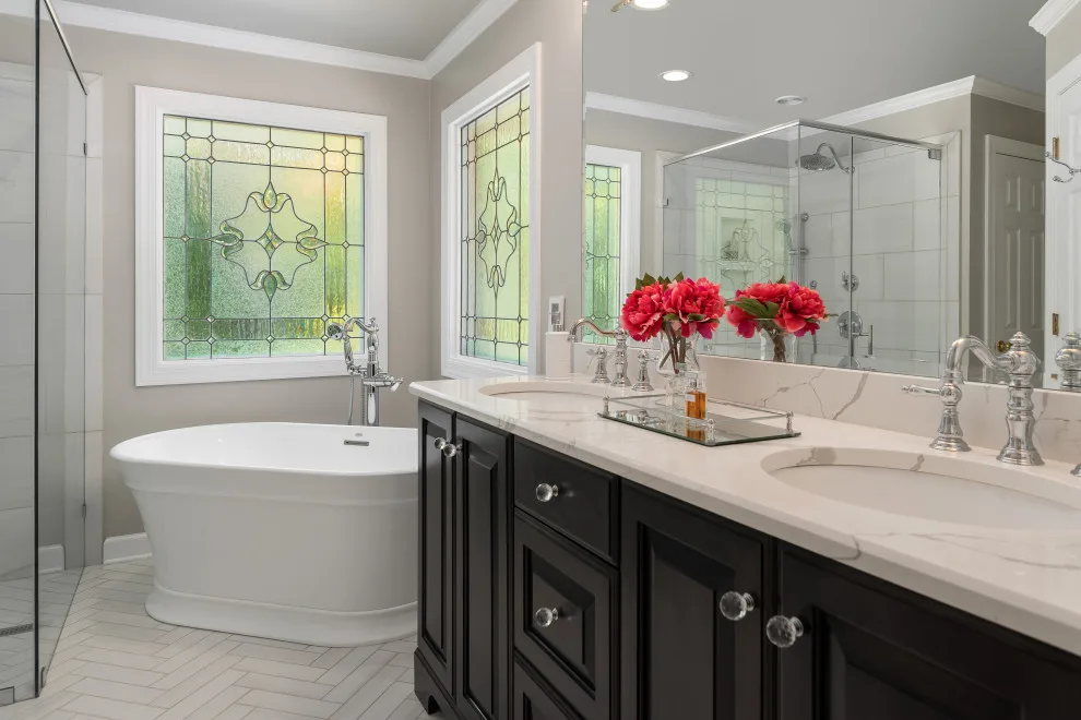 Tarleton Primary Bathroom by Badin Lake Builders - Photo 6