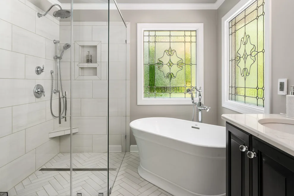 Tarleton Primary Bathroom by Badin Lake Builders - Photo 4