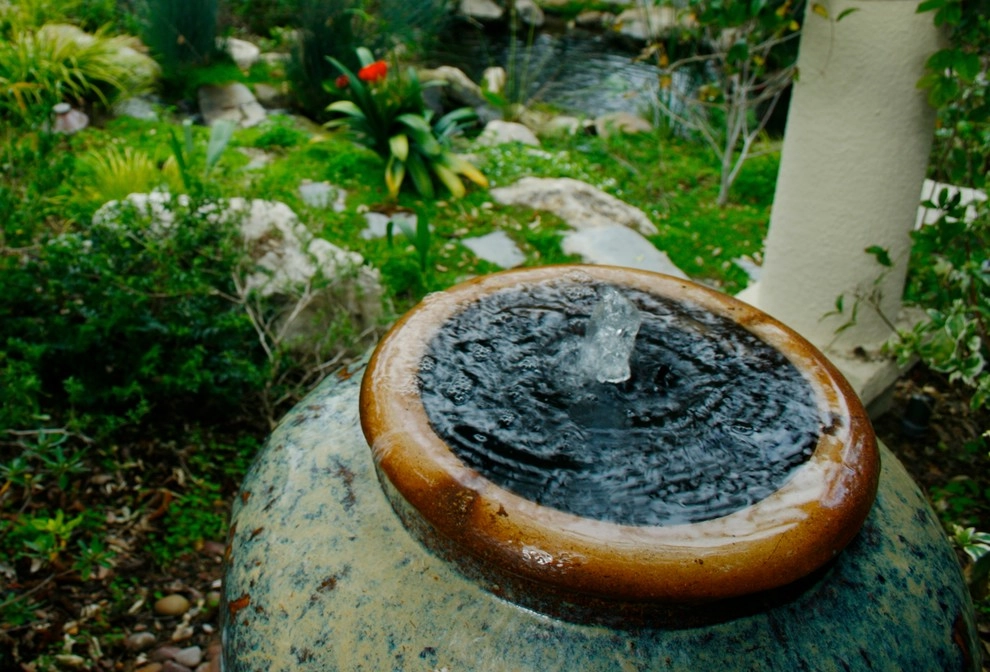 Stream With Bubbling Urn Fountains by California Waterscapes - Photo 3