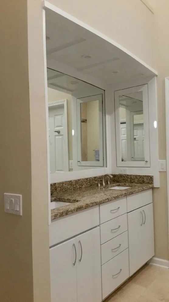 Complete Remodel of Travertine Bathroom by Frank's Home Maintenance And General Contracting - Photo 4