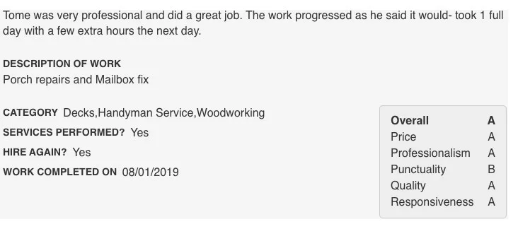 Client Feedback by Top Quality Home Improvements LLC - Photo 6