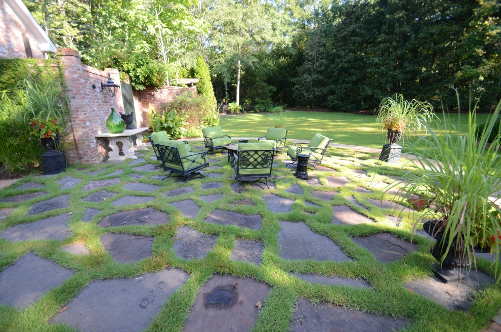 Custom Backyard Seating Area by Magnolia Green LLC - Photo 8
