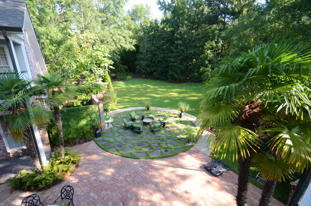 Custom Backyard Seating Area by Magnolia Green LLC - Photo 5