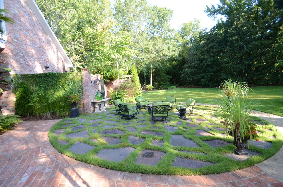 Custom Backyard Seating Area by Magnolia Green LLC - Photo 6