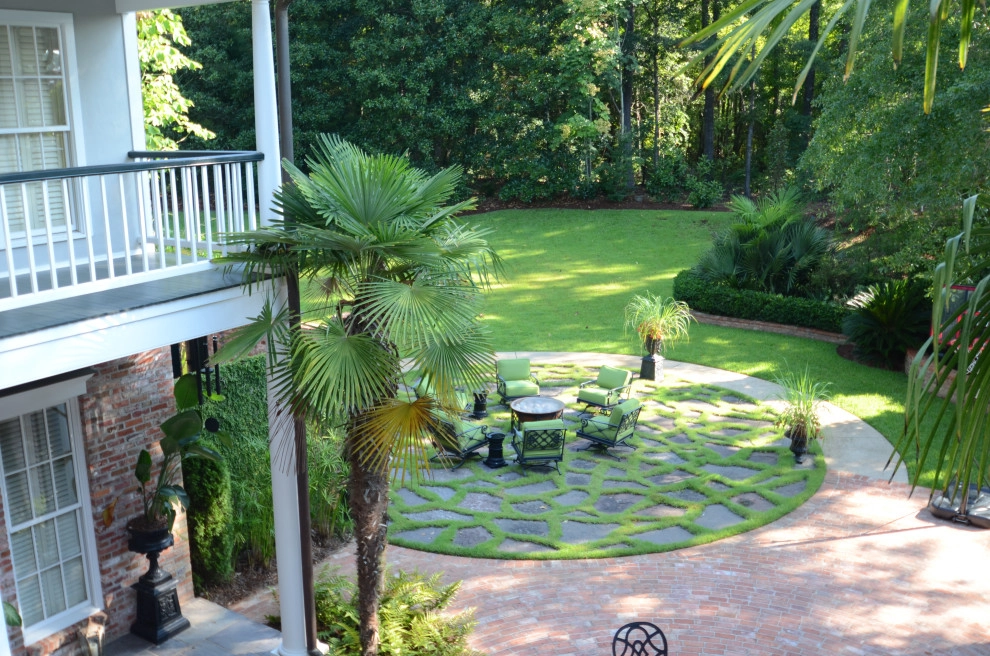 Custom Backyard Seating Area by Magnolia Green LLC - Photo 4