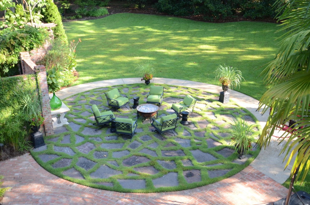 Custom Backyard Seating Area by Magnolia Green LLC - Photo 2