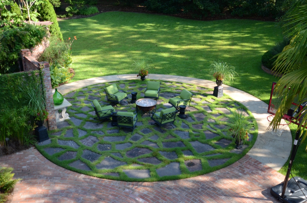 Custom Backyard Seating Area by Magnolia Green LLC - Photo 7